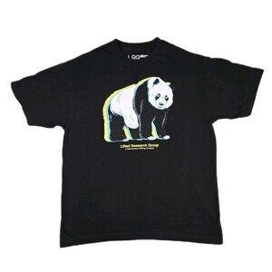 Mens LRG Lifted Research Group Graphic Tee Shirt Panda XL